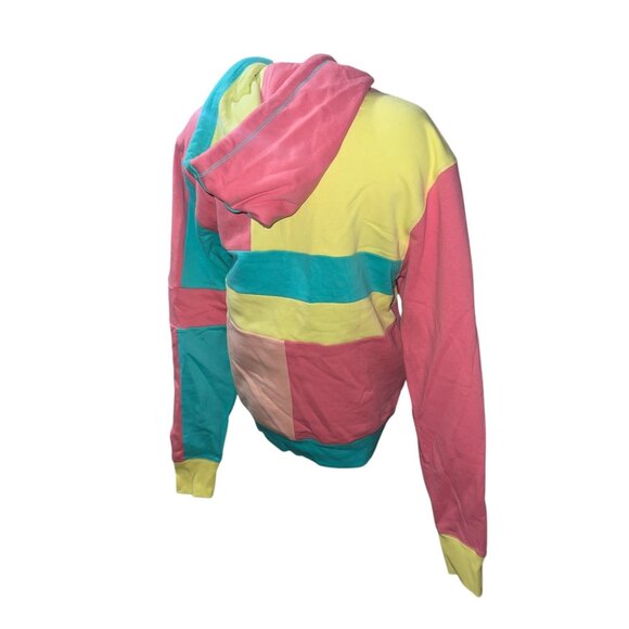 Champion Power Blend Long Sleeve Warm Hoodie Sweatshirt Sz Small Multi Color Kan - Picture 14 of 16